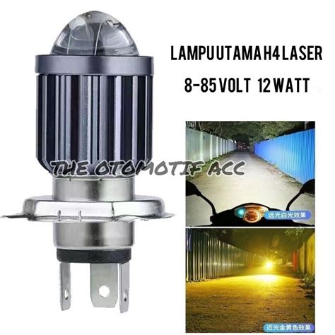 Jual Lampu Utama Led D H Laser Warna Putih Kuning Jauh Dekat Ac Dc