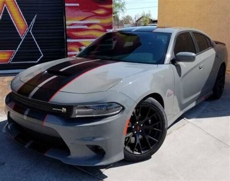 Dual Redline Racing Rally Stripe For Dodge Charger Srt Widebody Redeye