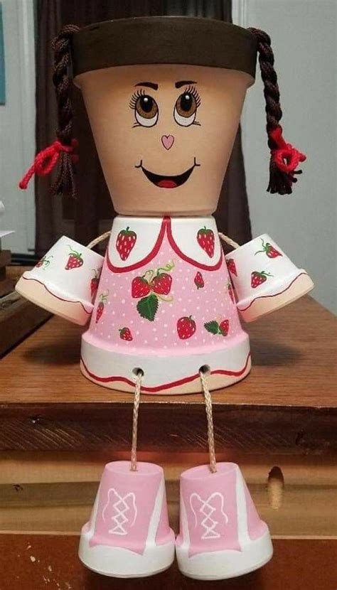 Pin By Diane Goerdt On Clay Pot People Terra Cotta Flower Pot Crafts