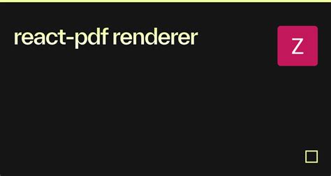 React Pdf Renderer Codesandbox