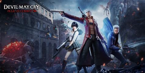 Devil May Cry Peak Of Combat Ganha Data De Lan Amento Global