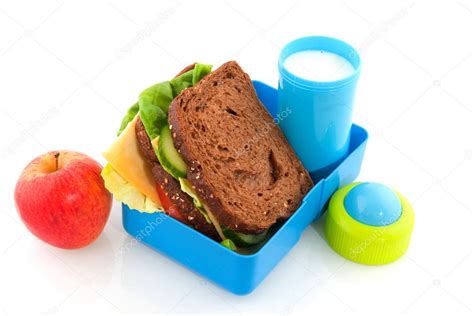 Healthy lunch box — Stock Photo © ivonnewierink #2444047