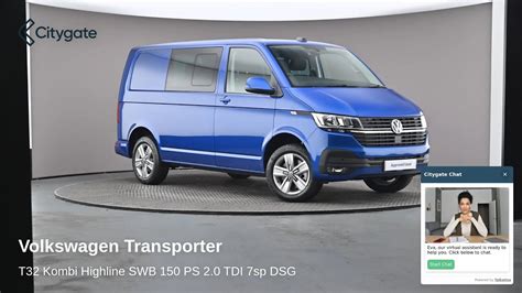 Volkswagen Transporter T32 Kombi Highline SWB 150 PS 2 0 TDI 7sp DSG