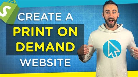 How To Create A Print On Demand Website With Shopify Step By Step