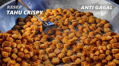 Krispi Level Dewa Cara Buat Tahu Crispy Anti Gagal Terlaris Ludes