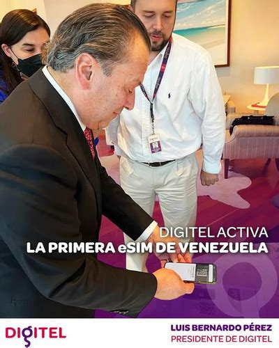 Digitel activó la primera eSIM en Venezuela Trosell net Venezuela