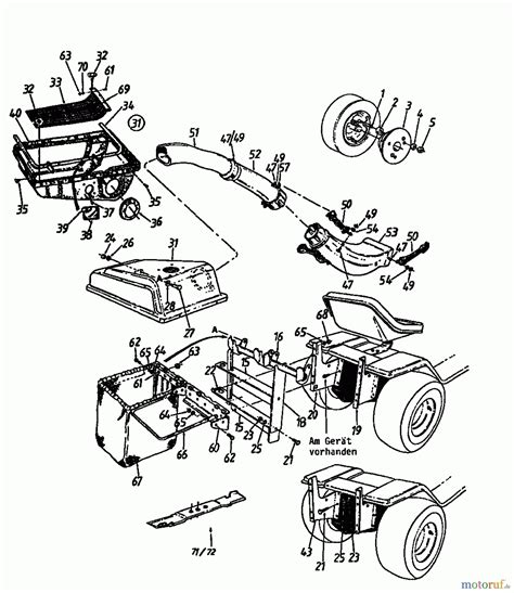 39 Yard Machine Tiller Parts Diagram