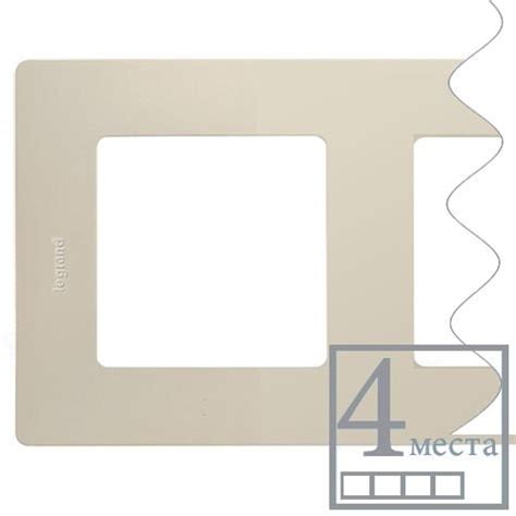 Рамка 4-а слоновая кость 672514 Legrand Etika – купить со скидкой ...