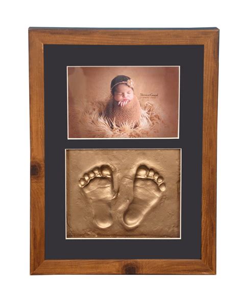 Buy Gravelart Baby Handprint Footprint Kit Photo Frame Keepsake Box