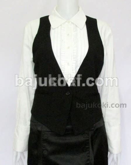 Seragam Waiter Tress Rompi Waitress Baju Koki Baju Chef Aprons