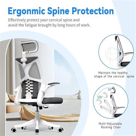 Sichy Age Ergonomic Office Chair Computer Mesh Chair Home Office Desk