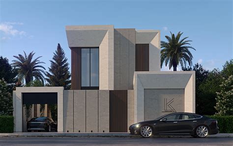 Modern Villa Elevation Design on Behance