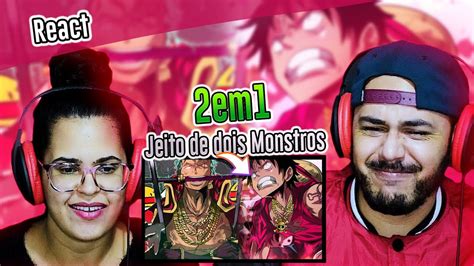 REACT CASAL Meu Jeito Zoro Corte Das Três Espadas Meu Jeito