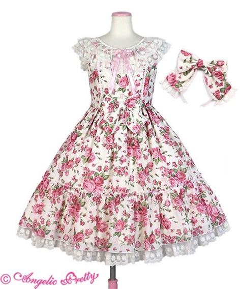 Dramatic Rose Special Jsk Set By Angelic Pretty Shops Angelic