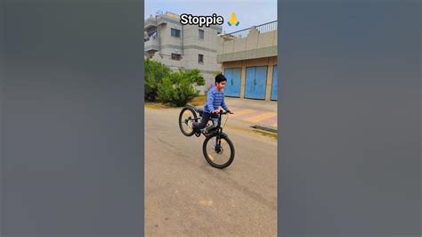 Mtb Cycle Stunt Stoppie Practice Khatarnak Cycle Stunt🙏