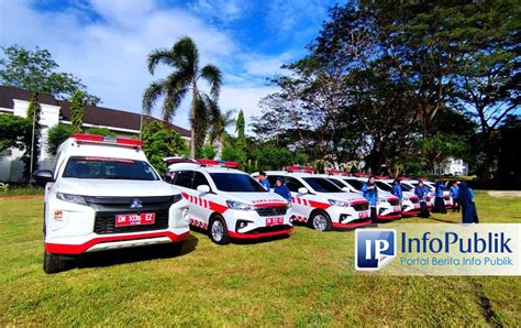 Infopublik Terima Bantuan Mobil Ambulans Delapan Puskesmas Di Bone