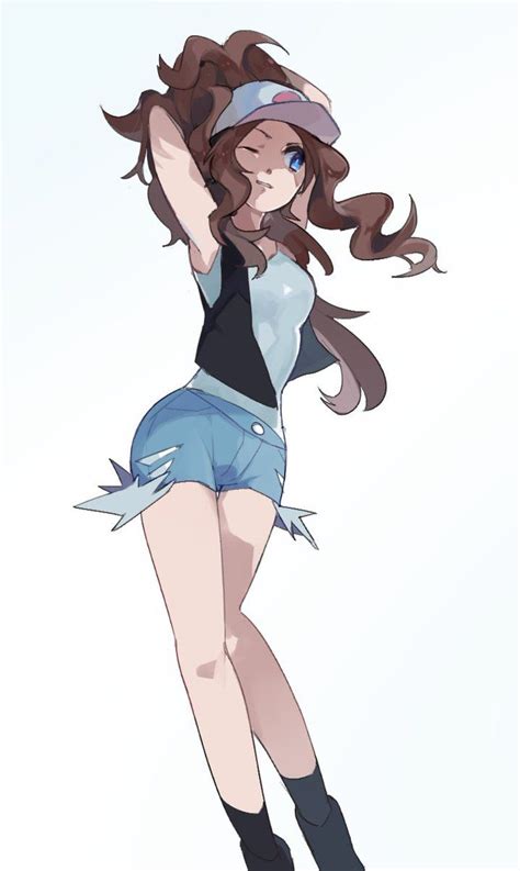 Pokemon Hilda Touko Pokemon Kalos Pokemon Pokemon Manga Pokemon Oc Black Pokemon Pokemon