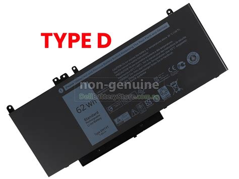 Dell Latitude E5450 Replacement Battery Sg