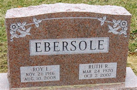 Roy I Ebersole Find A Grave Memorial