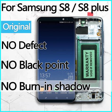 Cran Tactile LCD SUPolLAMOLED Avec Ch Ssis Pour Samsung Galaxy S8 G950