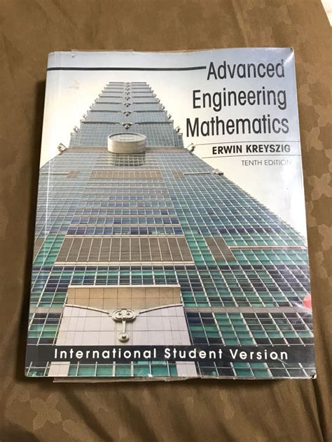 Erwin Kreyszigs Advanced Engineering Mathematics Tenth Edition