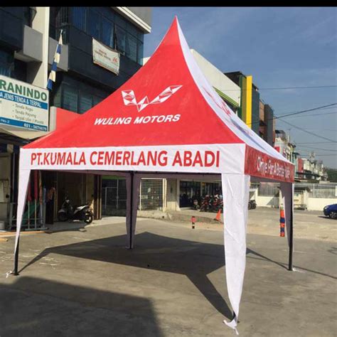 Jual Tenda Promosi Kerucut Branding X Jakarta Utara Importir