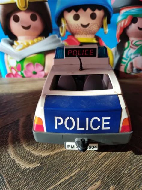 Playmobil Police Personnage Plus Voiture Eur Picclick Fr