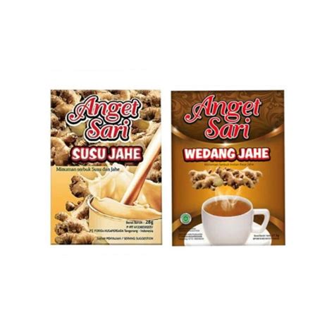 Jual Anget Sari Susu Jahe Isi Anget Sari Wedang Jahe Gr