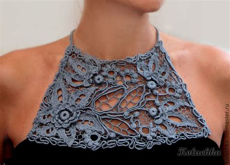 Just collar ))) – купить на Ярмарке Мастеров – 24HT5COM | Collars, Moscow
