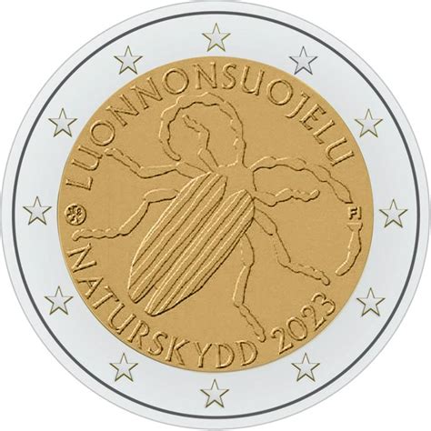 2 Euro Coin Finland S First Nature Conservation Law Finland 2023