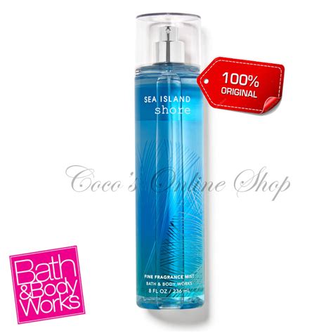 Original Bath And Body Works Sea Island Shore Collection Fragrance Mist