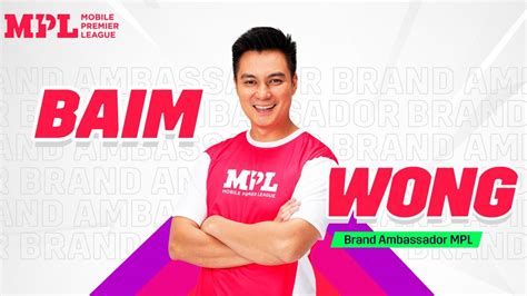 Foto Mpl Indonesia Tunjuk Baim Wong Sebagai Brand Ambassador