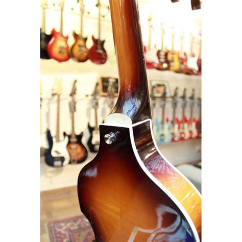 Used H Fner Hi Bb Ignition Violin Bass Sunburst