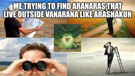 I Feel Like Hes The Only Aranara That Lives Outside Vanarana R