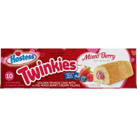 Hostess Mixed Berry Twinkies 10 Ct 1 36 Oz Kroger