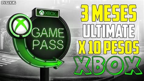 Meses De Game Pass Ultimate X Pesos Ivegetaia Youtube