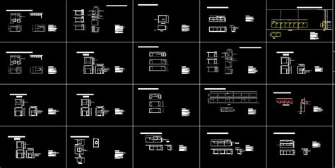 Melamine Furnitures Dwg Block For Autocad • Designs Cad