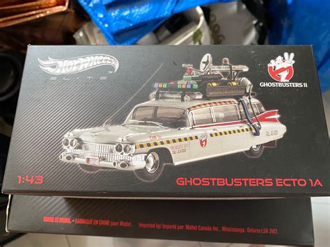 Hot Wheels Elite Ghostbusters II Ecto A Scale Hobbies Toys Toys Games On Carousell