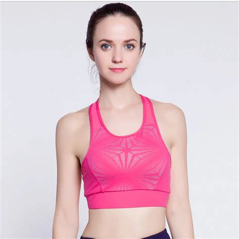 Sexy Sports Bra Top Fitness Women Strappy Brassiere Sports Top Vest Gym