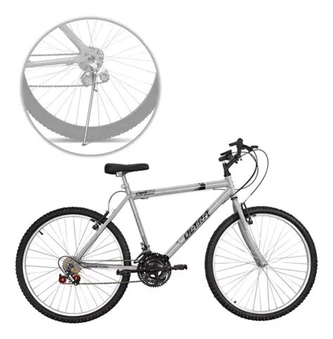 Bicicleta Aro 26 Feminina Ultra Bikes Chrome Line V Brake