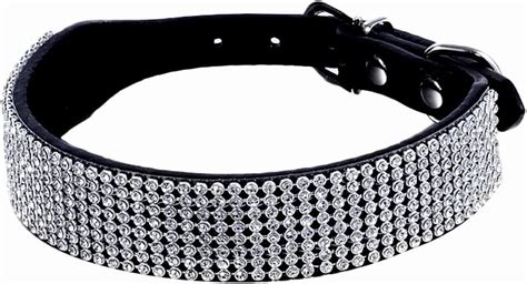 Bling Bling Einstellbar Diamante Kristall Halsband F R Haustier Hund