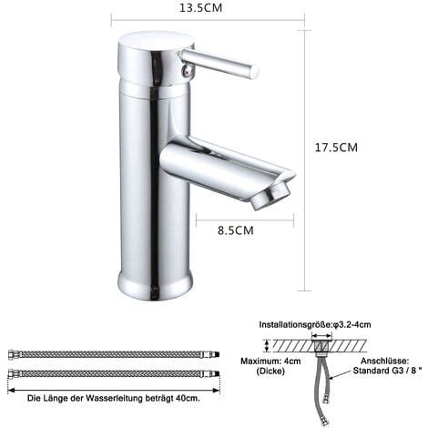 Froadp Wasserh Hne Mit Hebel Bad Armatur Einhebelmischer