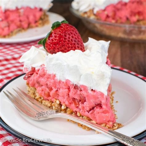 Strawberry Pretzel Pie Inside Brucrew Life