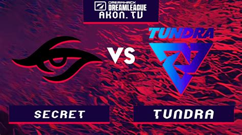 🔴dota 2 Ru Team Secret Vs Tundra Esports Bo3 Dreamleague Dpc Eu Tour