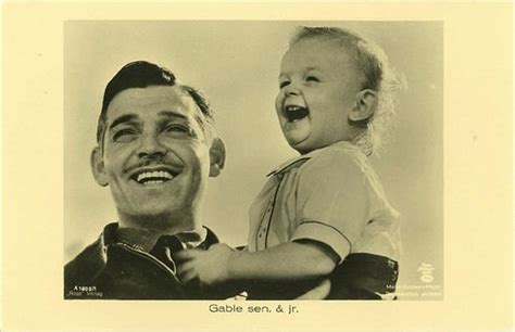 Clark Gable And Son Clark Gable Carole Lombard Movie Stars