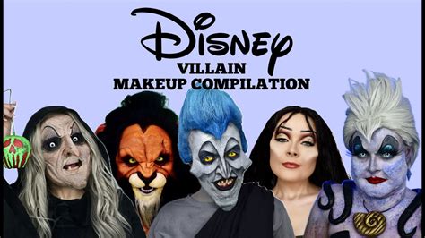 Disney Villain Makeup Compilation Elladoesfx Youtube