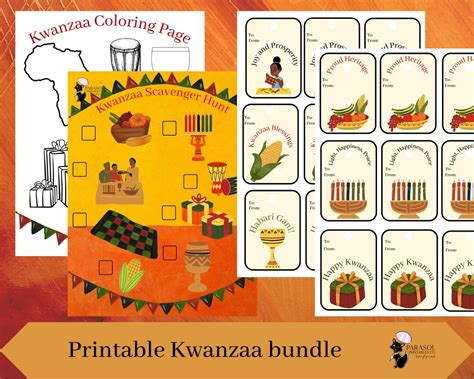 Kwanzaa Printable Bundle - Etsy