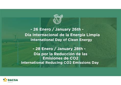 International Day Of Clean Energy And The International Reducing CO2