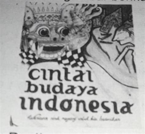 Detail Poster Pelestarian Budaya Indonesia Koleksi Nomer