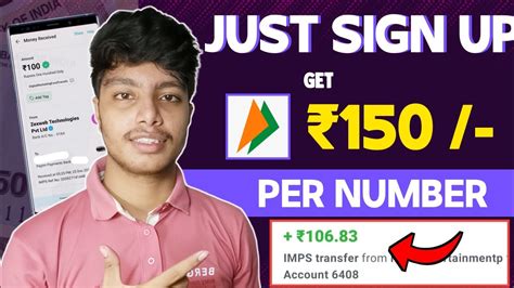 FREE 150 SIGN UP BONUS New UPI Earning App 2023 Today PER REFER